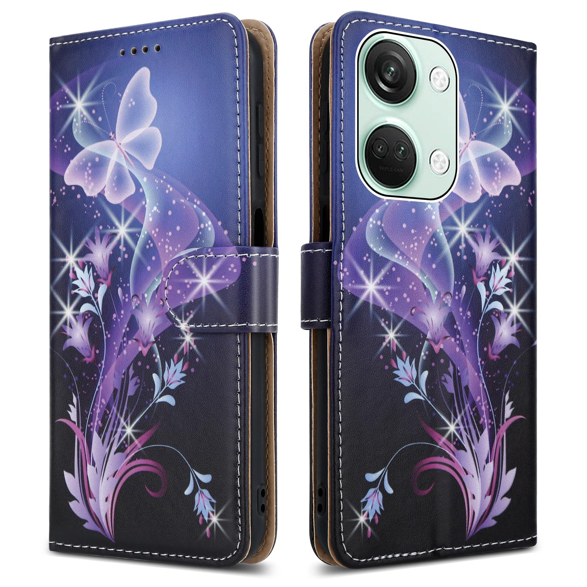 For OnePlus Nord 3 5G Case Slim Leather Wallet Flip Shockproof Stand Phone Cover - Picture 48 of 75