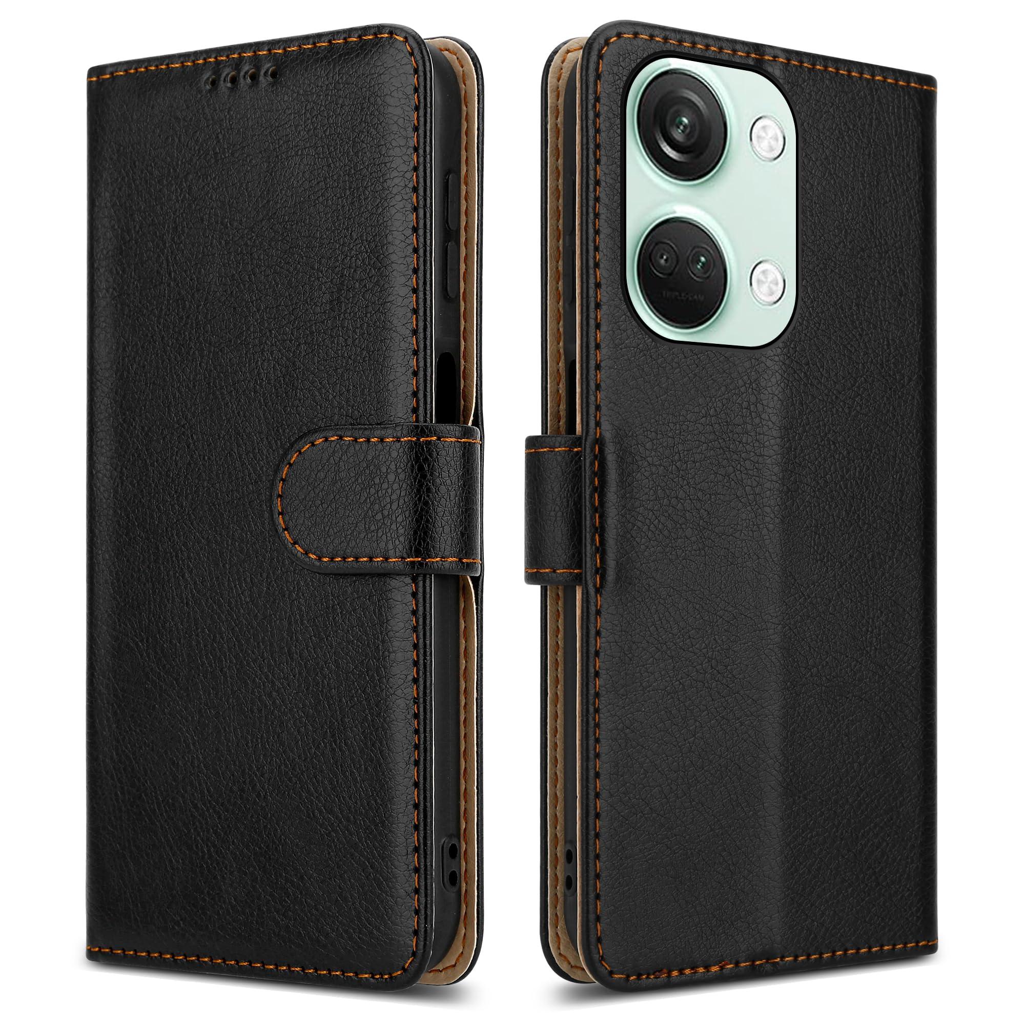 For OnePlus Nord 3 5G Case Slim Leather Wallet Flip Shockproof Stand Phone Cover - Picture 13 of 75