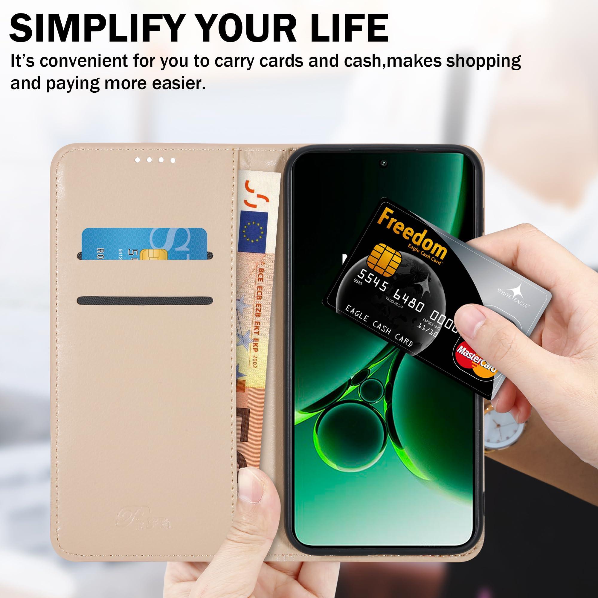 For OnePlus Nord 3 5G Case Slim Leather Wallet Flip Shockproof Stand Phone Cover - Picture 32 of 75