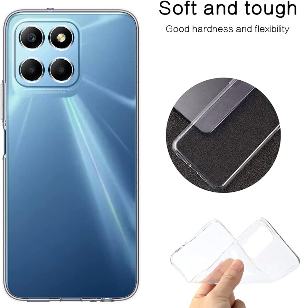 Ivoler Klar Silikon Hülle Für Nokia 6.1 Mit Stoßfest Schutzecken, Dünne