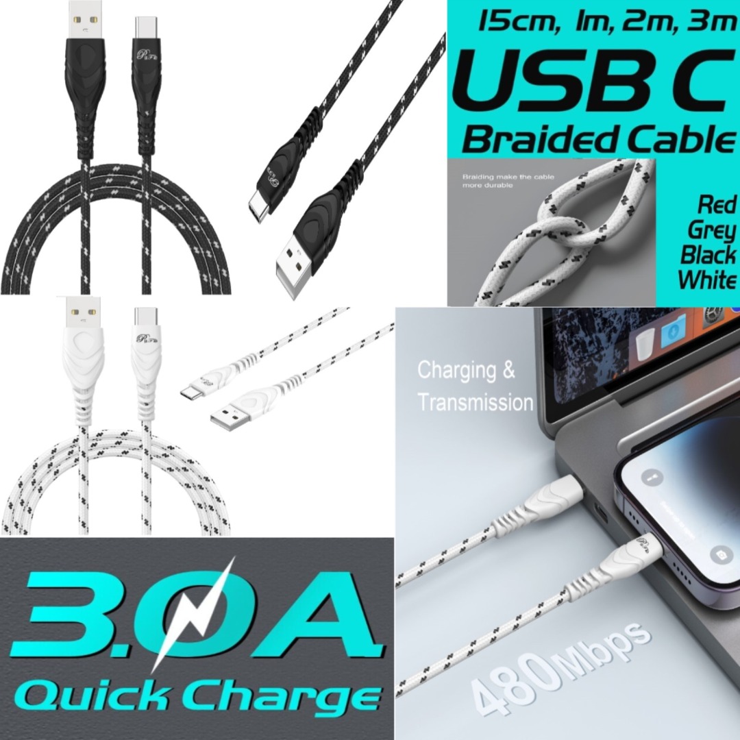 Cavo USB di tipo c sincronizzazione rapida dei dati di ricarica