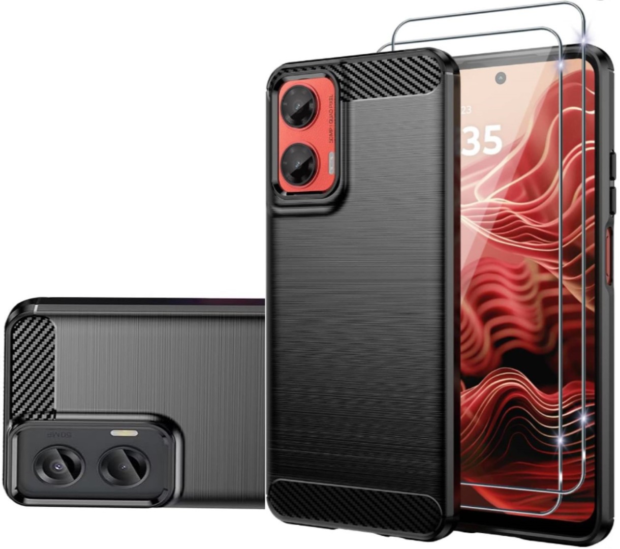 3 Films Protection écran Verre Trempé 9H Pour Motorola Moto G85 5G - Anti-rayures, Anti-traces