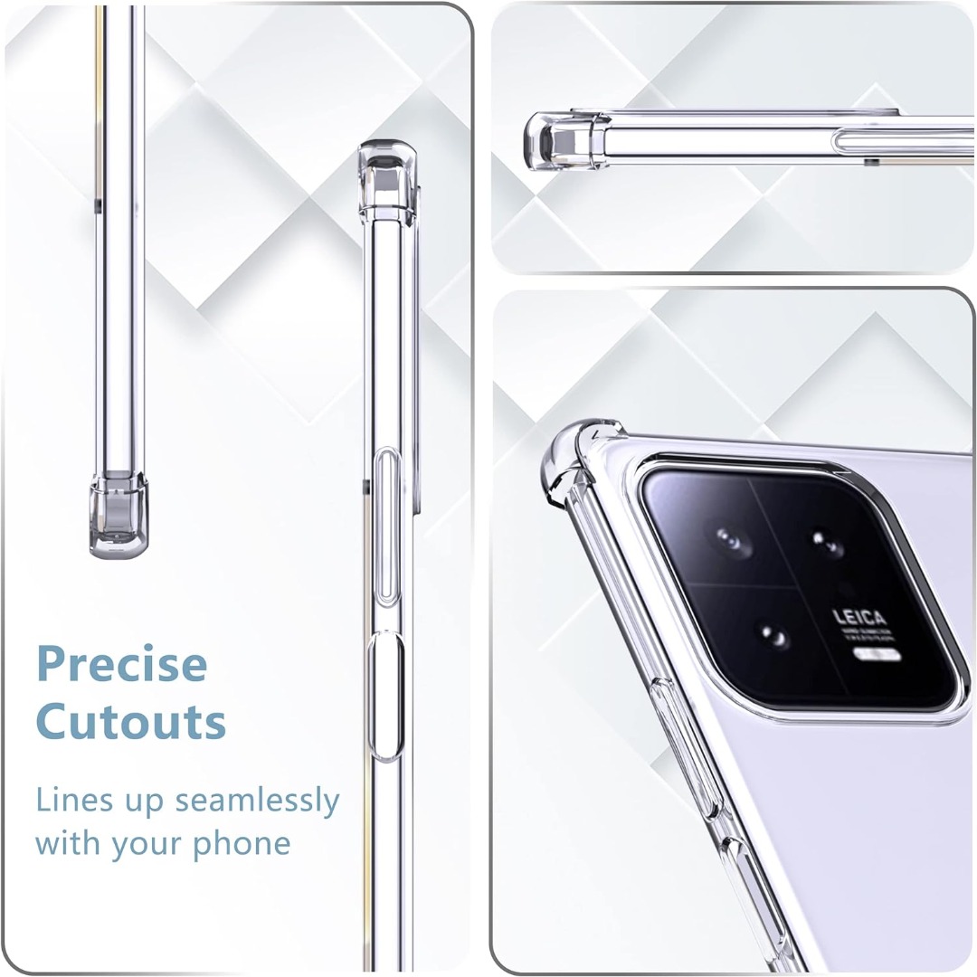 Für Xiaomi 13T / 13T Pro Silikoncase TPU Schutz Transparent Handy Tasche Hülle Cover Etui Neu | Xiaomi Modell Direkt Bestellen