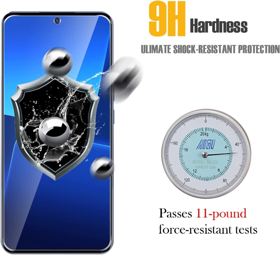 Tempered Glass Screen Protector For Xiaomi Redmi Note 12 12C 10C 13T A2 Pro Plus - Picture 18 of 339