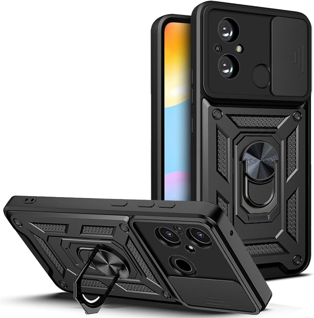 Per Xiaomi Redmi 12C 4G Custodia per Telefono con Anello