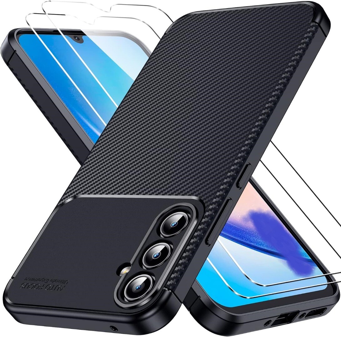 Coque téléphone antichoc en fibre de carbone pour Samsung Galaxy S25 Ultra / S25 FE - Photo 21 sur 27