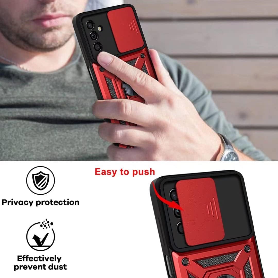 COMAKU Cover Armor per Xiaomi Poco M5 4G, Custodia TPU+PC Antiurto con