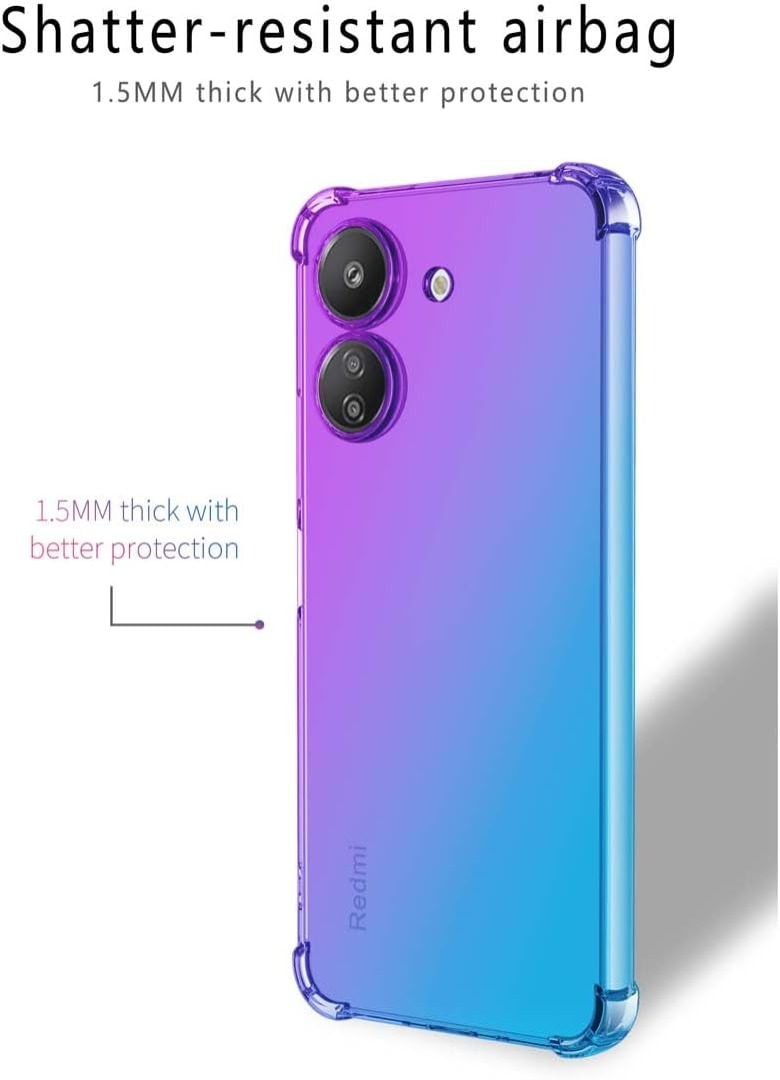 Custodia Per Xiaomi POCO C65 & Redmi 13C, Chiara IN Silicone - Foto 2