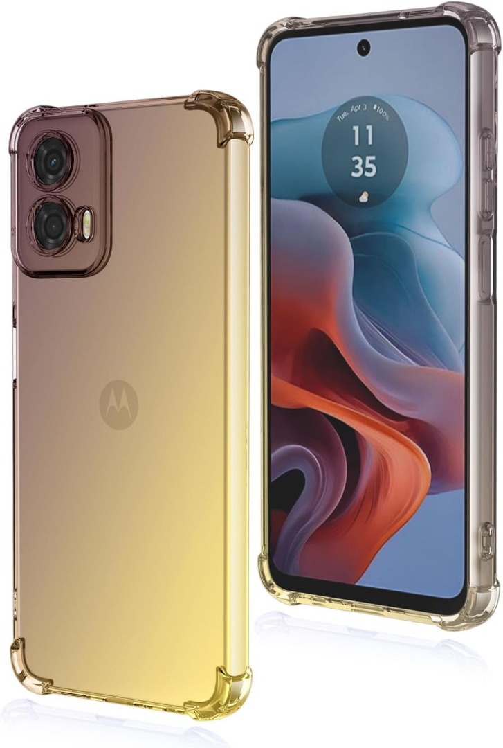 Per Moto G34 5G Custodia morbida in silicone antiurto Bella