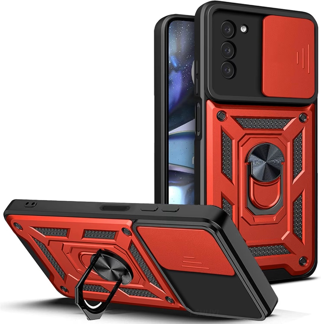 MAOGE Cover per Motorola Moto G22, Scorrevole [Protezione