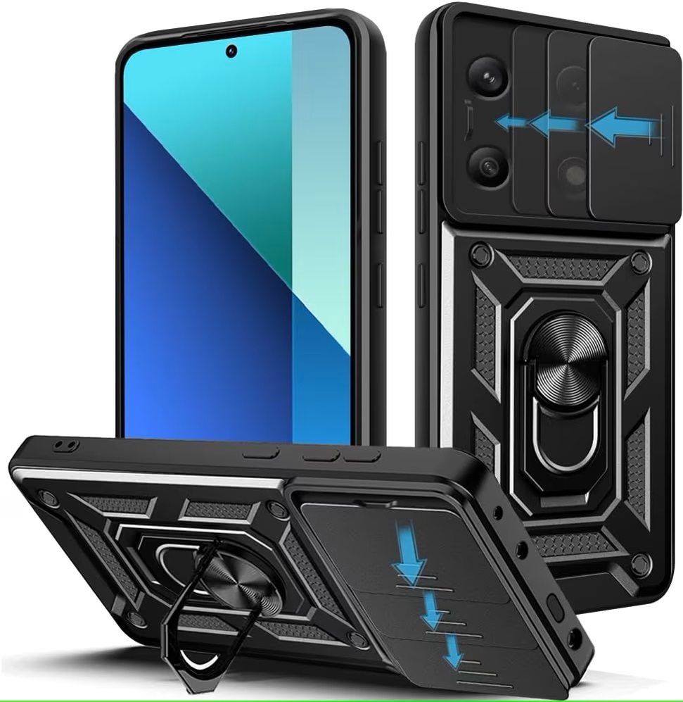 Per Redmi Note 13 Pro Plus 5G Custodia Redmi Note 13 Pro Cover Funda Coque Hard Clear PC Custodia Antiurto Redmi Note 13 Pro Plus - Foto 10