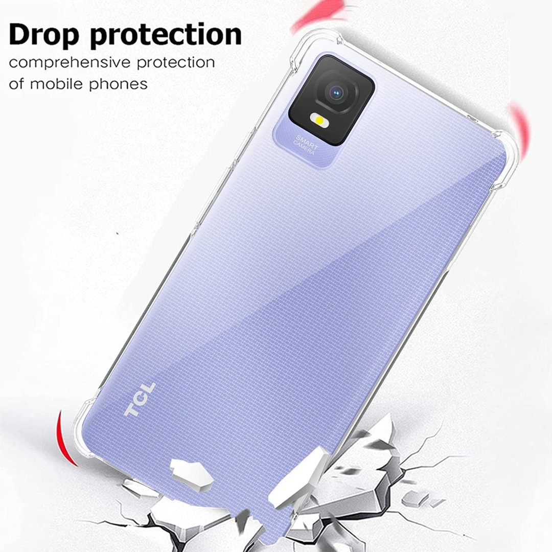 Compatibile con TCL 501 T433D T433E display schermo 6.0 Copertura Custodia Cover Protezione Gel Silicone TPU Morbida Matte Slim Case (Nero Compatibile con TCL 501 T433D T433E display schermo 6.0 Copertura Custodia Cover Protezione Gel Silicone TPU Morbida Matte Slim Case (Nero