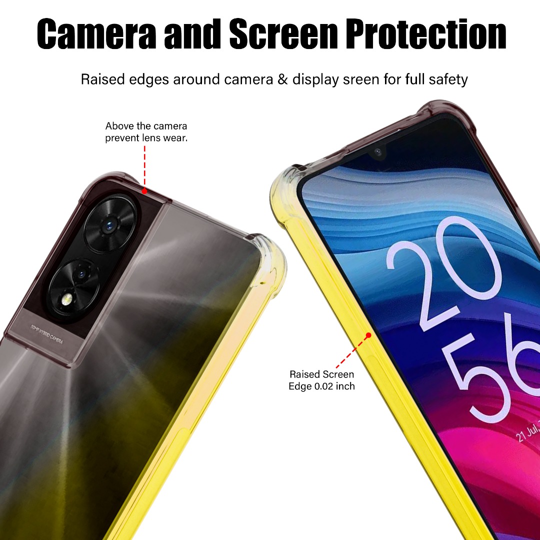 DEFBSC Hülle Für Samsung Galaxy S22, Bunt Farbverlauf Handyhülle