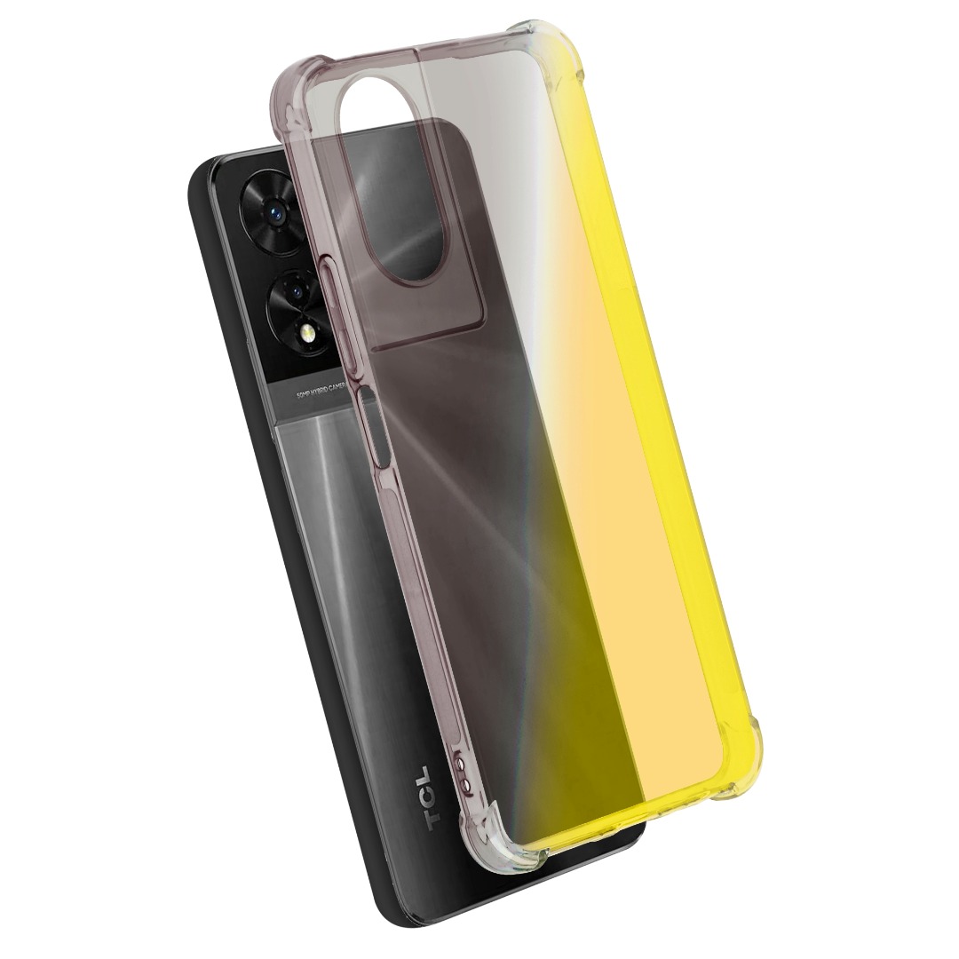 Cover HONLEN Per TCL 505 Con Design Sfumato Trasparente | Protezione Antiurto 4 Angoli Rinforzati - 5