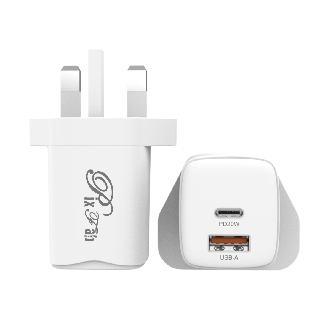Caricatore Da Muro 40W PD USB Con 3 Porte Per Google Pixel 9/8a/7Pro/6/5/4 – Spina Rapida Compatta