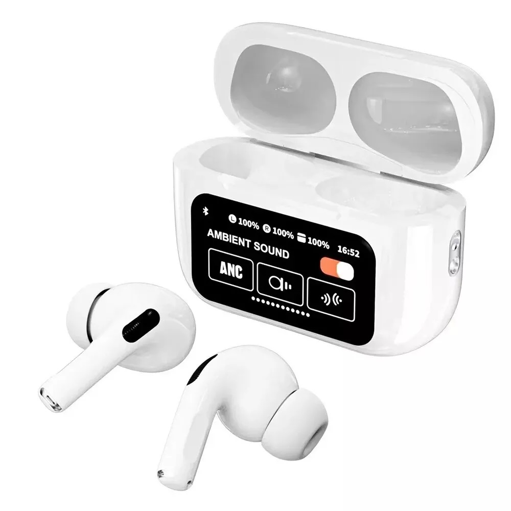 Cuffie Bluetooth 5.4 – Auricolari Wireless In-ear Con ENC, 24h Di Autonomia, Display Batteria E IPX4