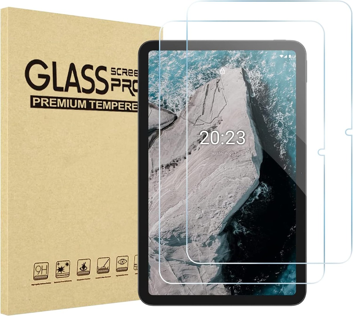 3 Pezzi Vetro Temperato Compatibile con Motorola Moto G14, Ultra HD Schermo Pellicola Protettiva, Durezza 9H, Ultra Trasparente, Anti-Impronte, Senza