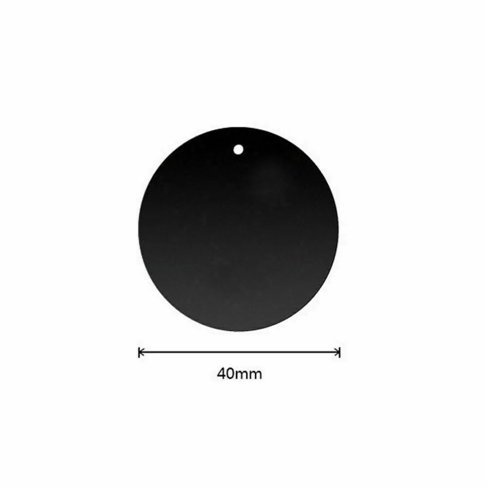 Piastra Magnetica Per Supporto Telefono Auto - Adesiva Forte, Sottile, Compatibile Con Custodie E Supporti Magnetici