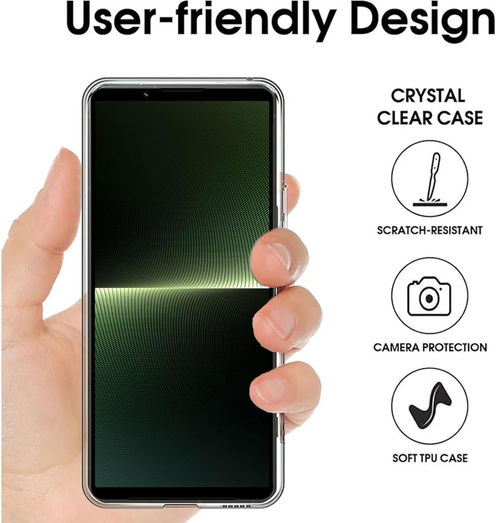 Étui Pixfab Transparent Pour Sony Xperia – Silicone Anti-choc – Fin Et Robuste