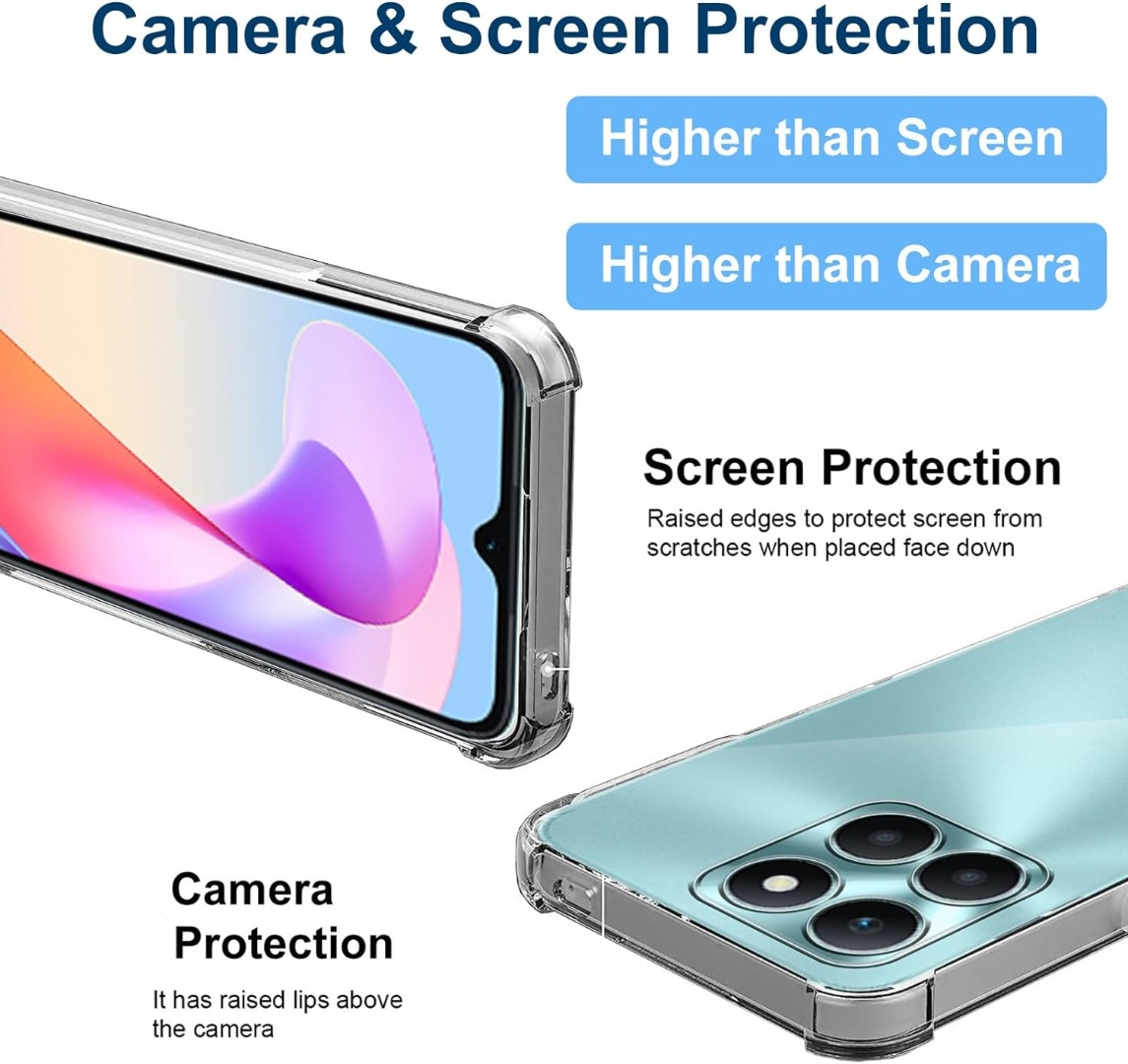 GAPlus Custodia Per Honor X6b, [Slim Fit] Silicone Liquido - Foto 2