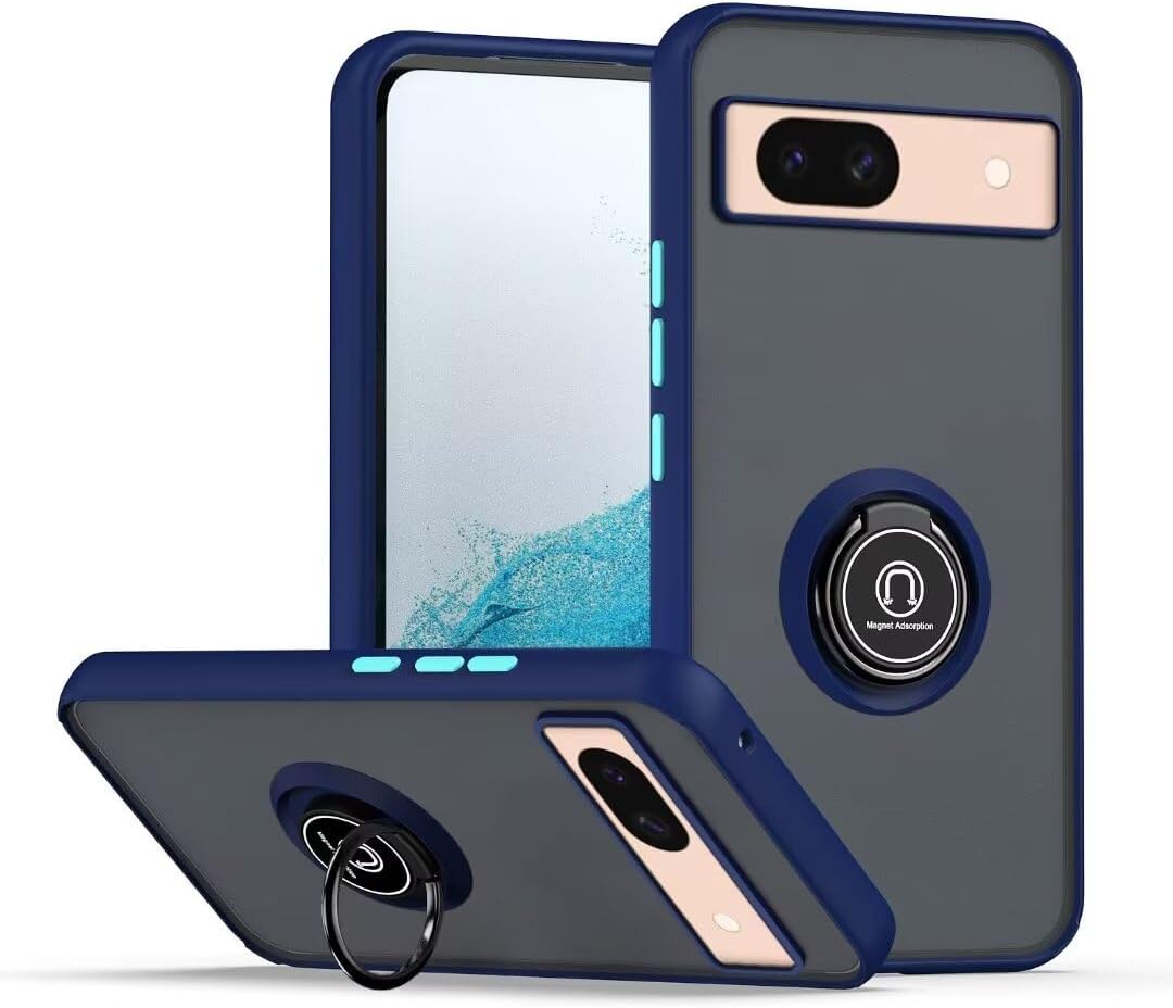 Pour Google Pixel 8A/8 Pro / 7/7A Étui Bague Armure Support Antichoc Téléphone - Photo 21 sur 36