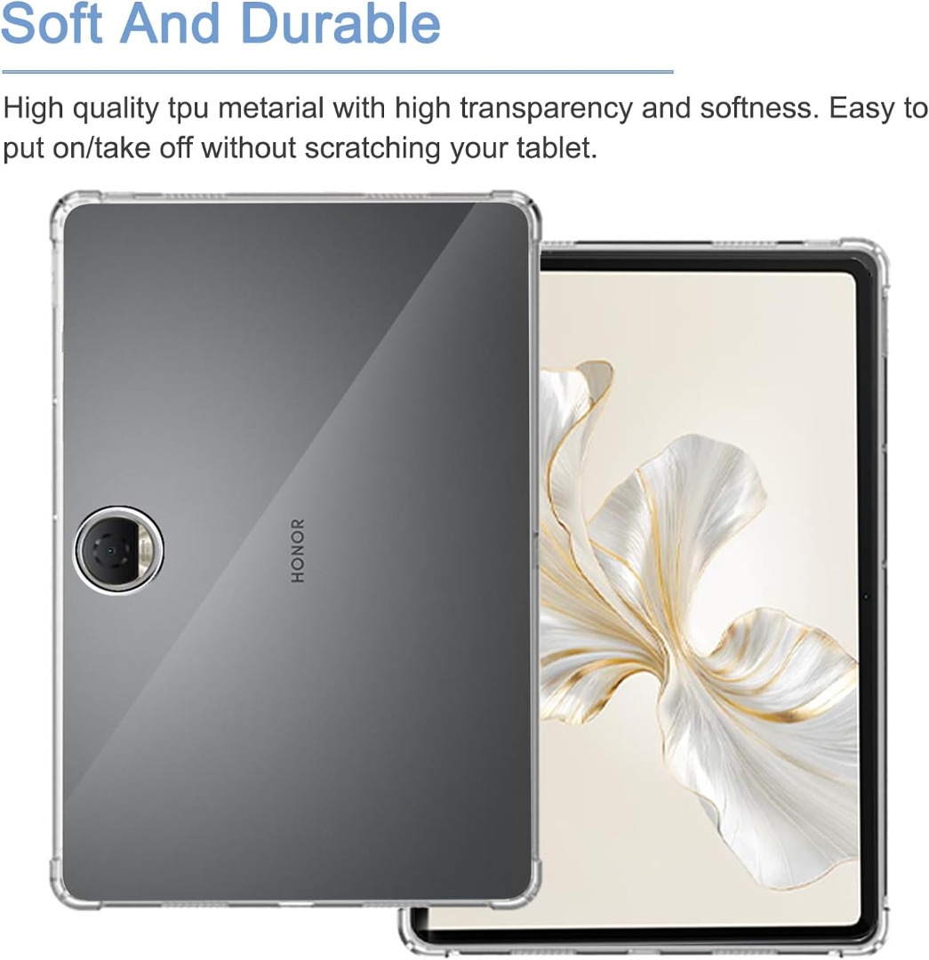 Per Honor Pad 9/8 V9 X8A Magic Pad2 X8 X9 Custodia,Clear Sottile Per Honor Pad 9/8 V9 X8A Magic Pad2 X8 X9 Custodia,Clear Sottile