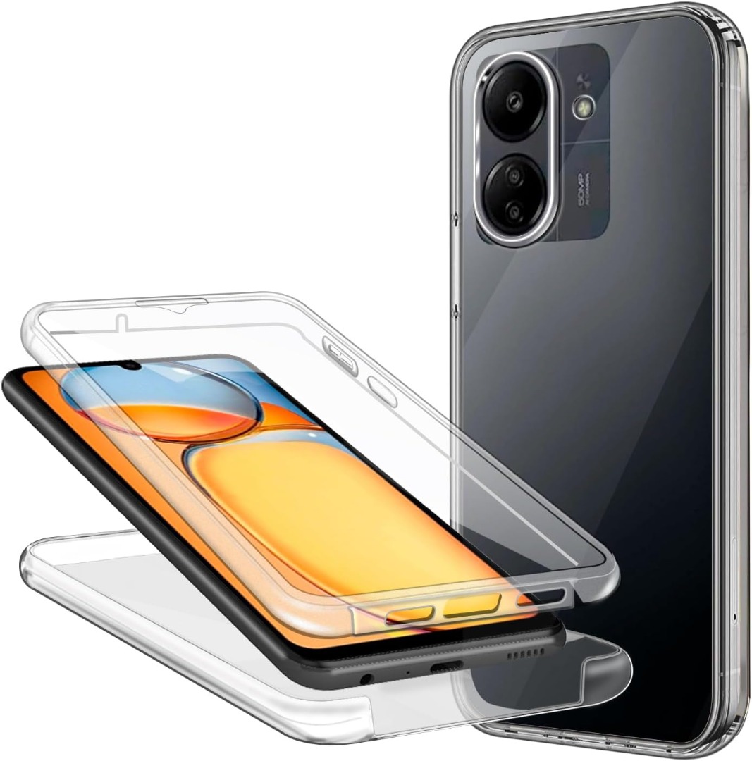 Per Xiaomi Poco F4 5G Custodia Sottile Trasparente Silicone Gel Cover