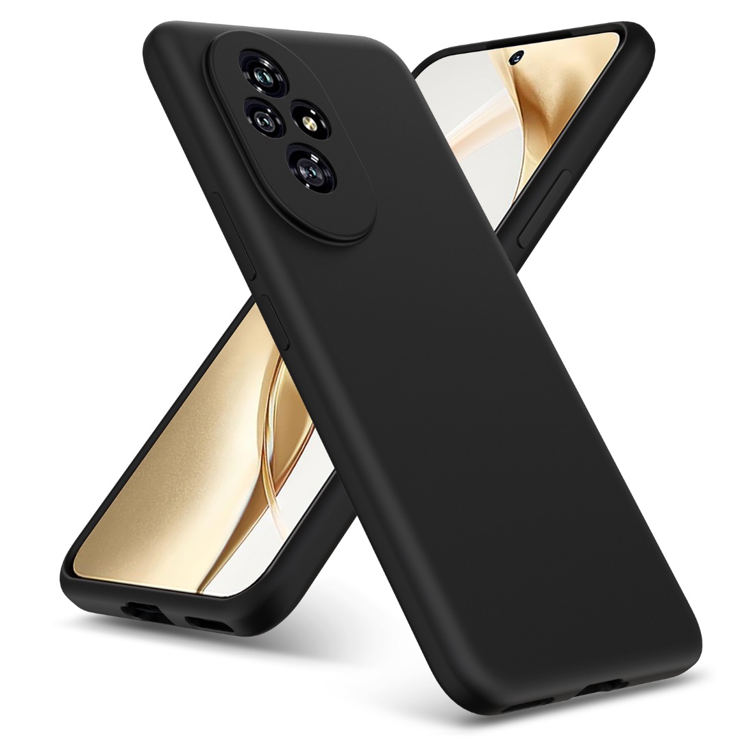 REY Cover In Gel TPU Anti-Shock Per Honor 50 Lite - Custodia Morbida E Sottile, Trasparente, Anti-Graffio