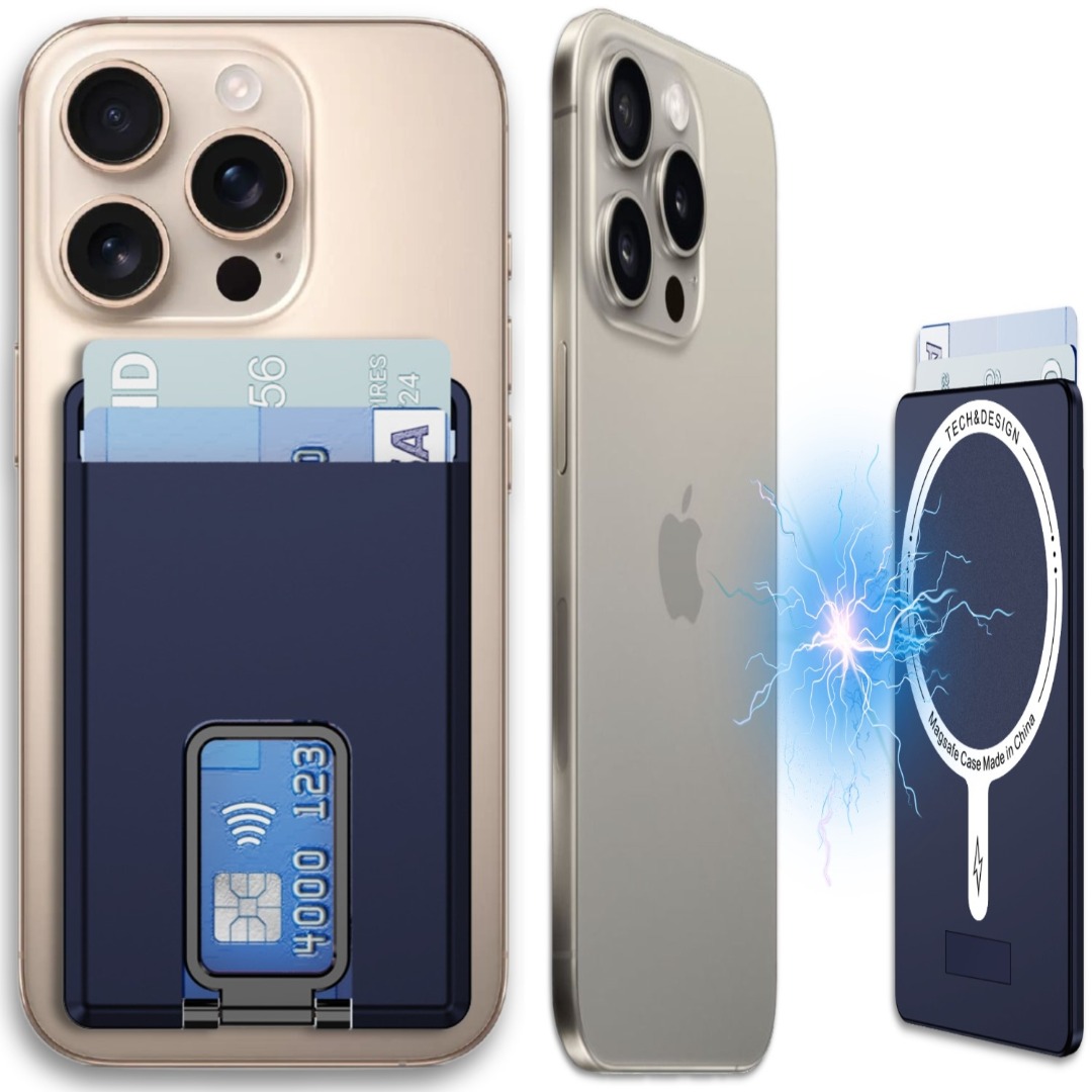 Clear Case For Apple iPhone 16 15 14 13 Pro Max MagSafe Card Holder Wallet Cover - Picture 36 of 39