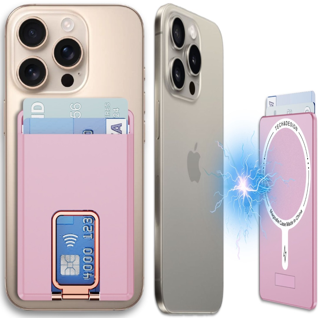 Clear Case For Apple iPhone 16 15 14 13 Pro Max MagSafe Card Holder Wallet Cover - Picture 37 of 39