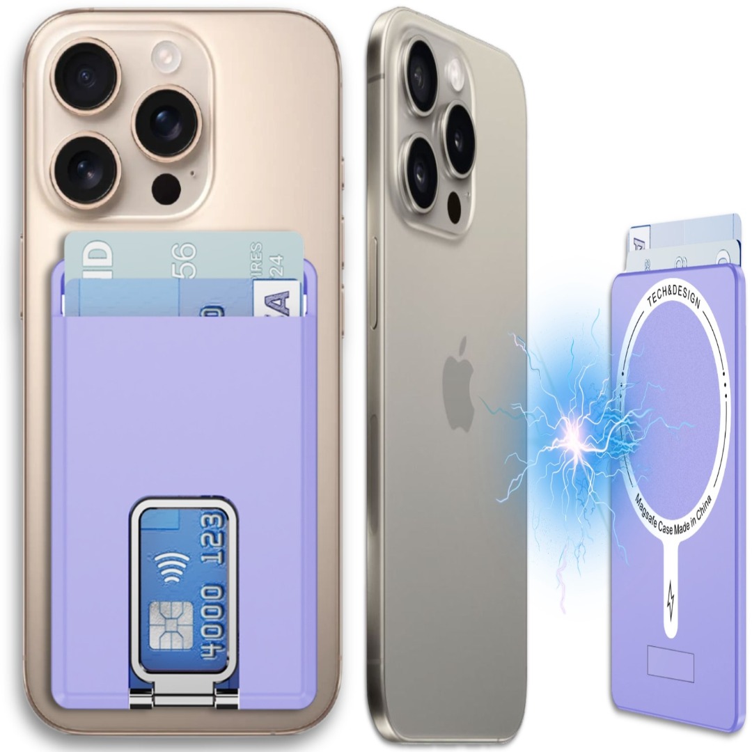 Clear Case For Apple iPhone 16 15 14 13 Pro Max MagSafe Card Holder Wallet Cover - Picture 38 of 39