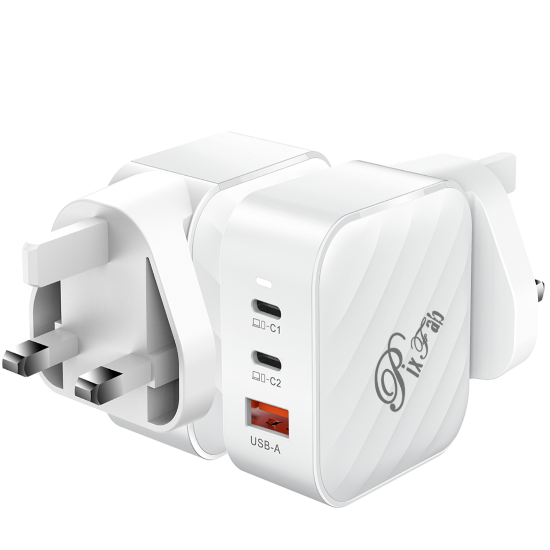 Veloce Ricarica 65W Usb-C Spina Caricabatterie Cavo Per Apple IPAD 11th Gen Aria - Foto 13 di 17