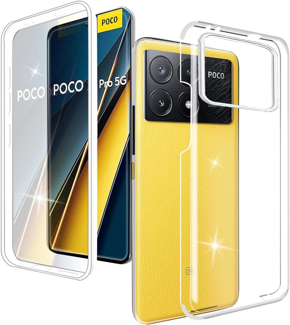 Pixfab Case Fr Xiaomi POCO X6 Pro 5G Klar Full Body Stoschutz Hlle | eBay
