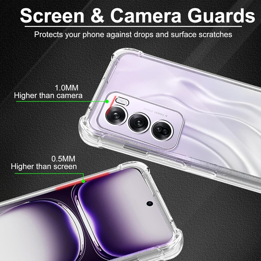 Custodia Antiurto Pixfarm Per OPPO Reno13 / 13 Pro / 13 FS &ndash; Con Anello E Supporto