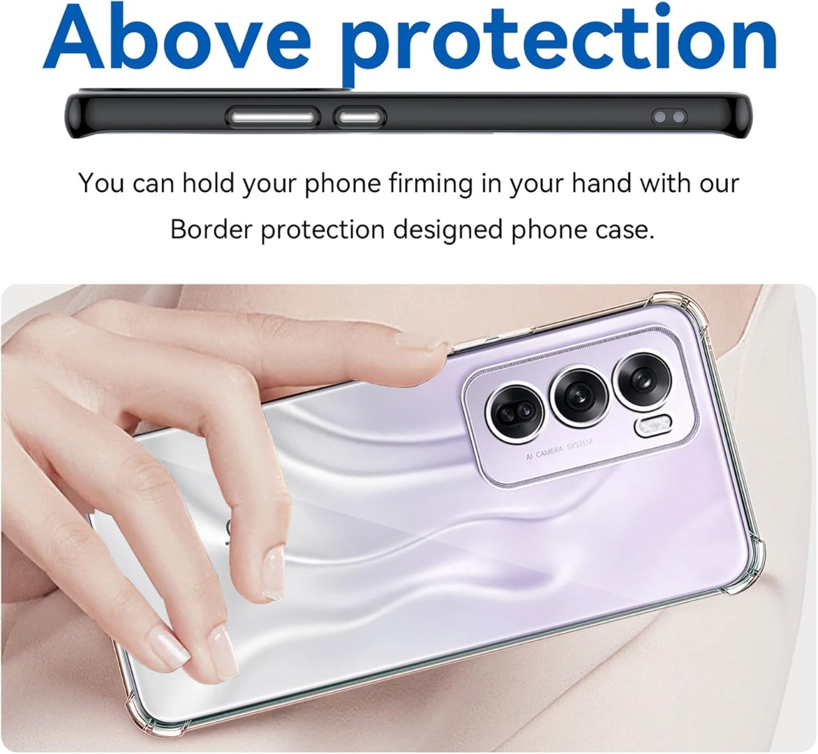 SNCLET Cover für Oppo Reno13 F 5G Hülle it Band Lanyard Necklace Case