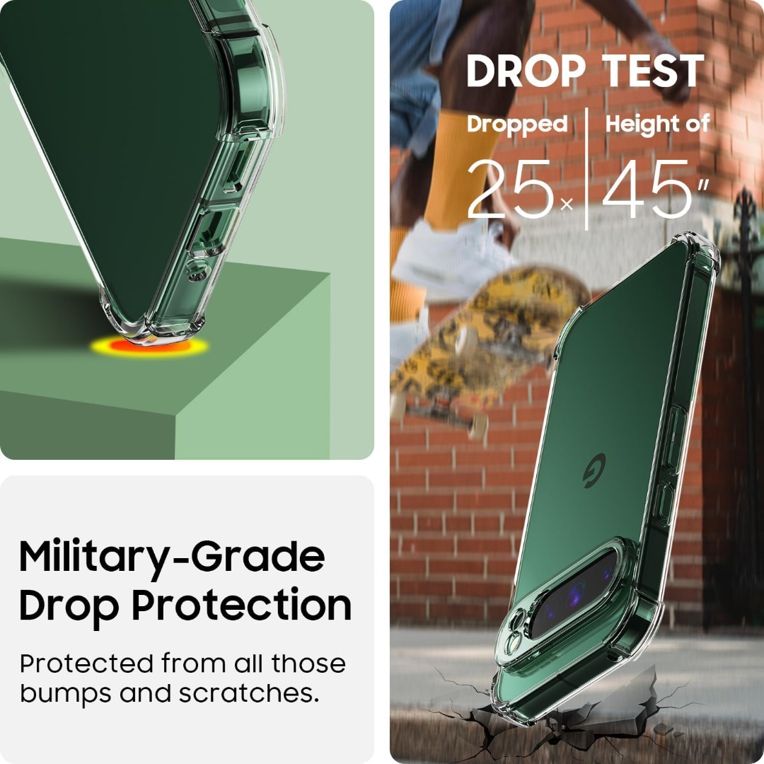 Custodia Per Google Pixel 10 Pro XL 9A 7A Anteriore E Integrale - Foto 2