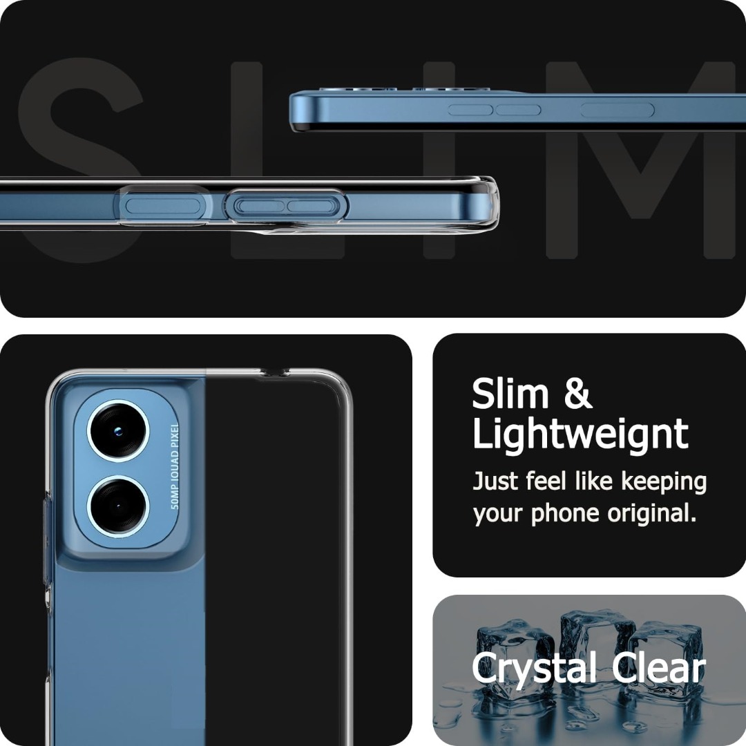 BMPNLSZ Custodia per HMD Pulse PRO, Ultra Sottile Trasparente Morbido TPU Silicone Shell Case Protettivo Copertura Custodie Cover Accessori per HMD Pulse PRO (6,56