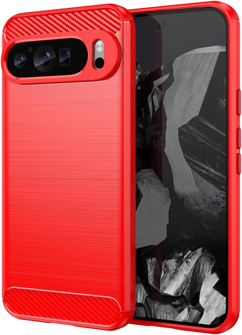 Pour Google Pixel 9A Pro XL 8A Étui Silicone Carbone Fibre Antichoc Téléphone - Photo 39 sur 44