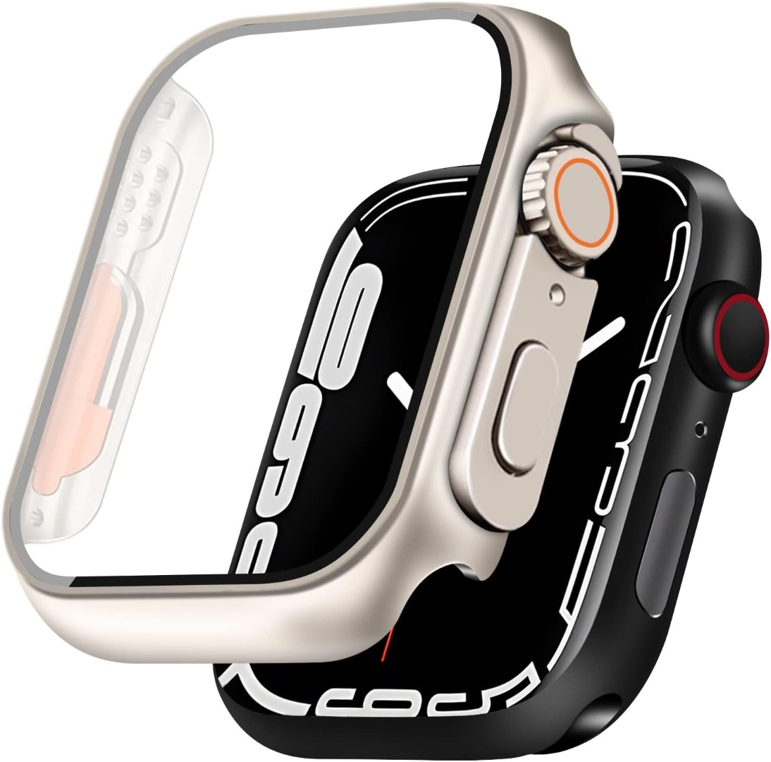 Coque Housse pour Apple Watch Ultra Series 6 7 8 9 Protection écran Verre Trempé - Photo 16 sur 22
