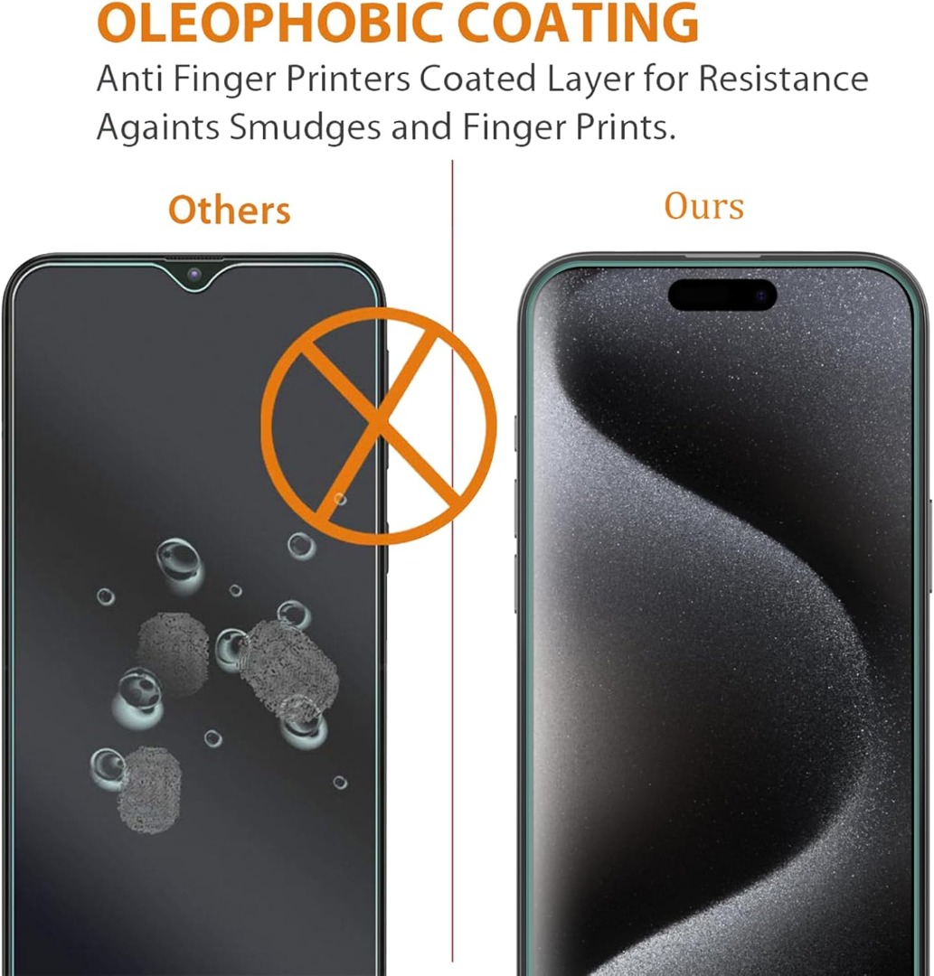 Cover iPhone 14 Pro Max e 2 schermi di protezione - Silicone - Nero