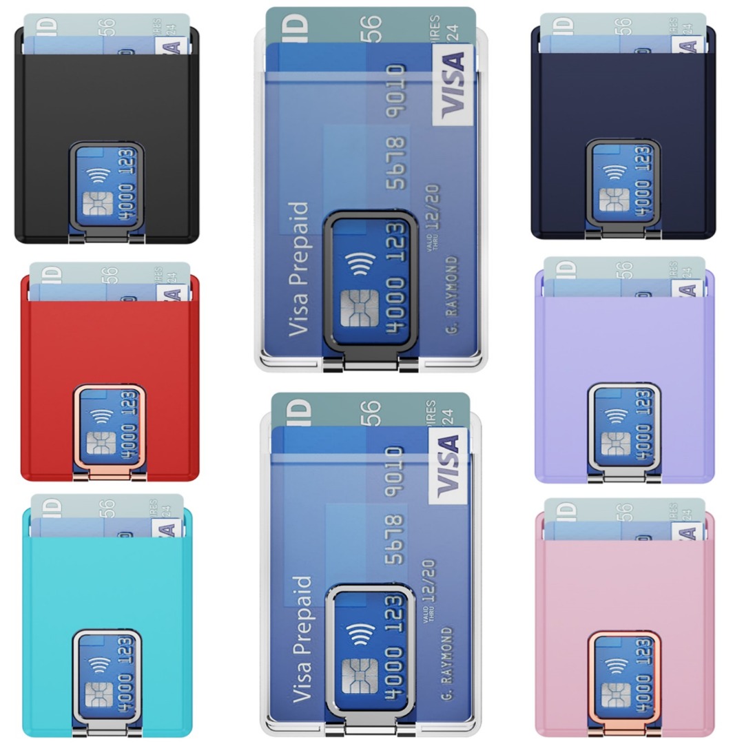 Clear Case For Apple iPhone 16 15 14 13 Pro Max MagSafe Card Holder Wallet Cover - Picture 33 of 39