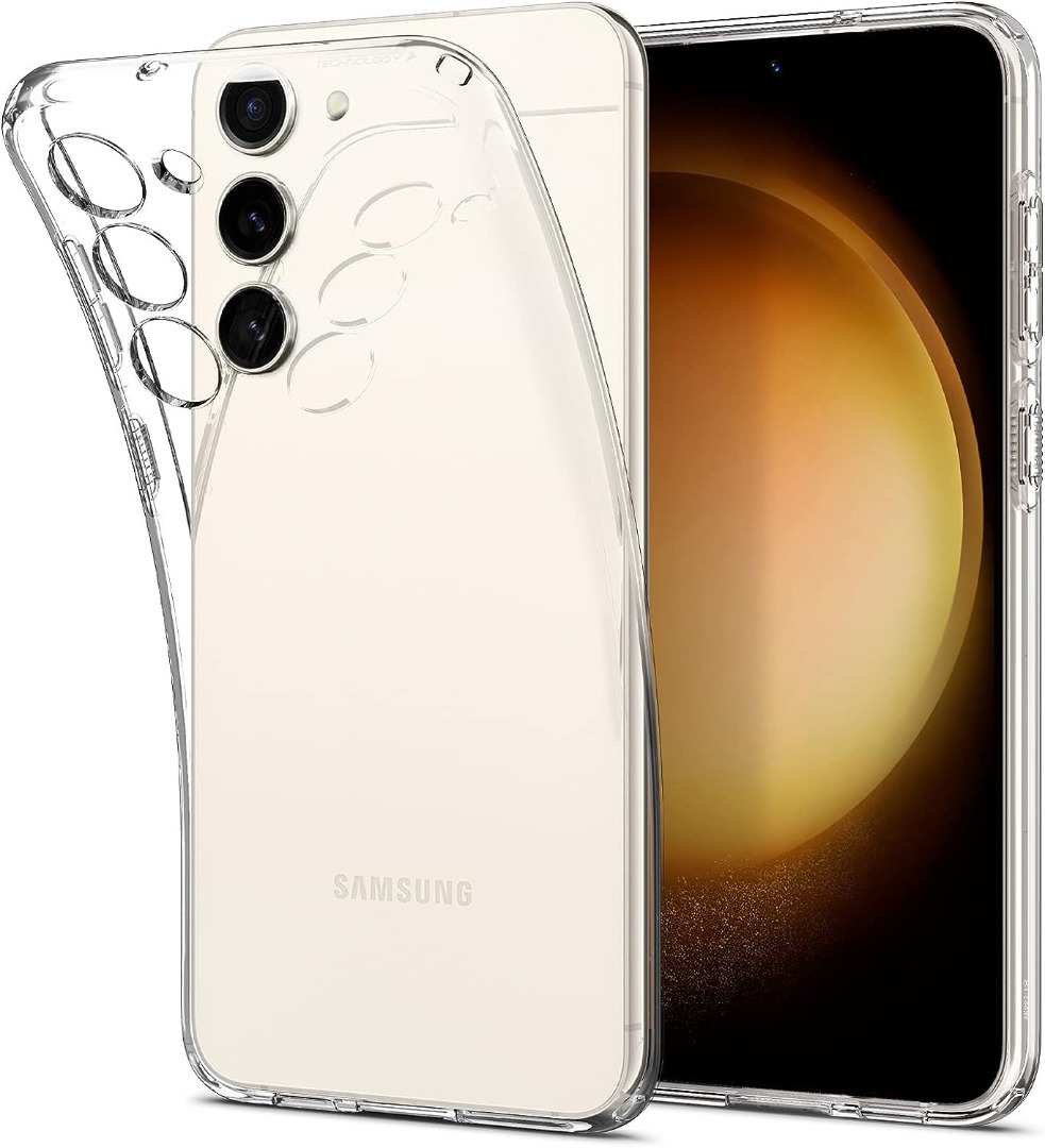 Funda para teléfono Samsung Galaxy S25 Ultra / S24 FE transparente a prueba de golpes de silicona - Imagen 18 de 25