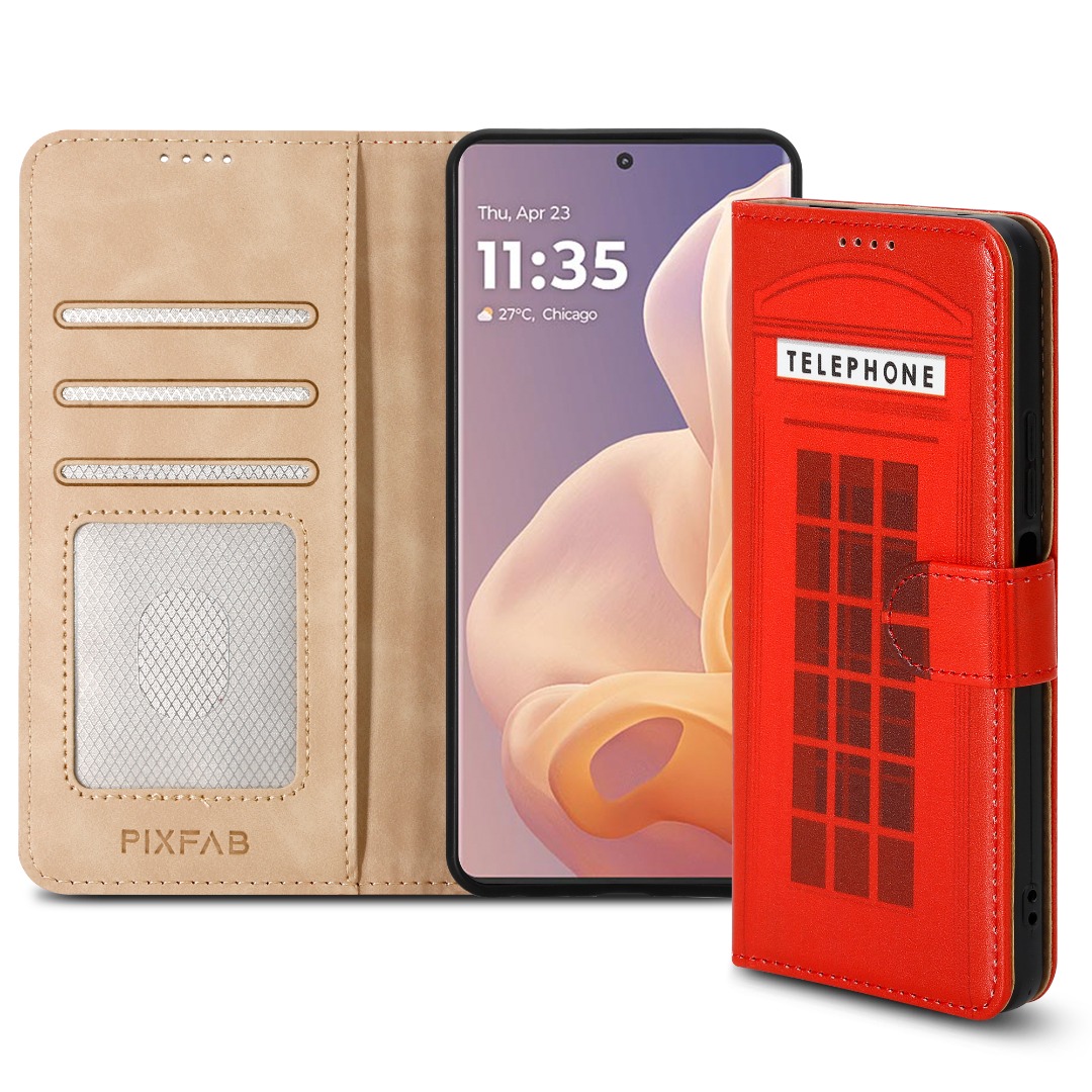 Custodia a Portafoglioin pelle per Xiaomi POCO M6 Pro 4G