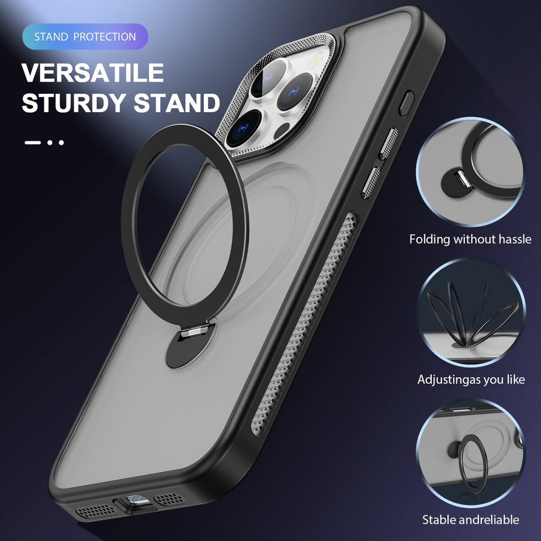 CANSHN Cover Per IPhone 16 Pro Max(6.9"),[Camera Control] Supporto - Foto 5