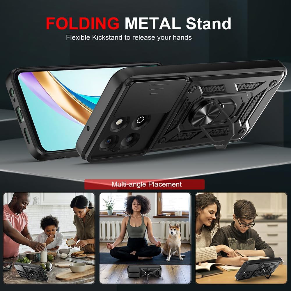 Custodia Per Motorola Moto G34 G55 G04 E14 G23 Trasparente - Foto 4