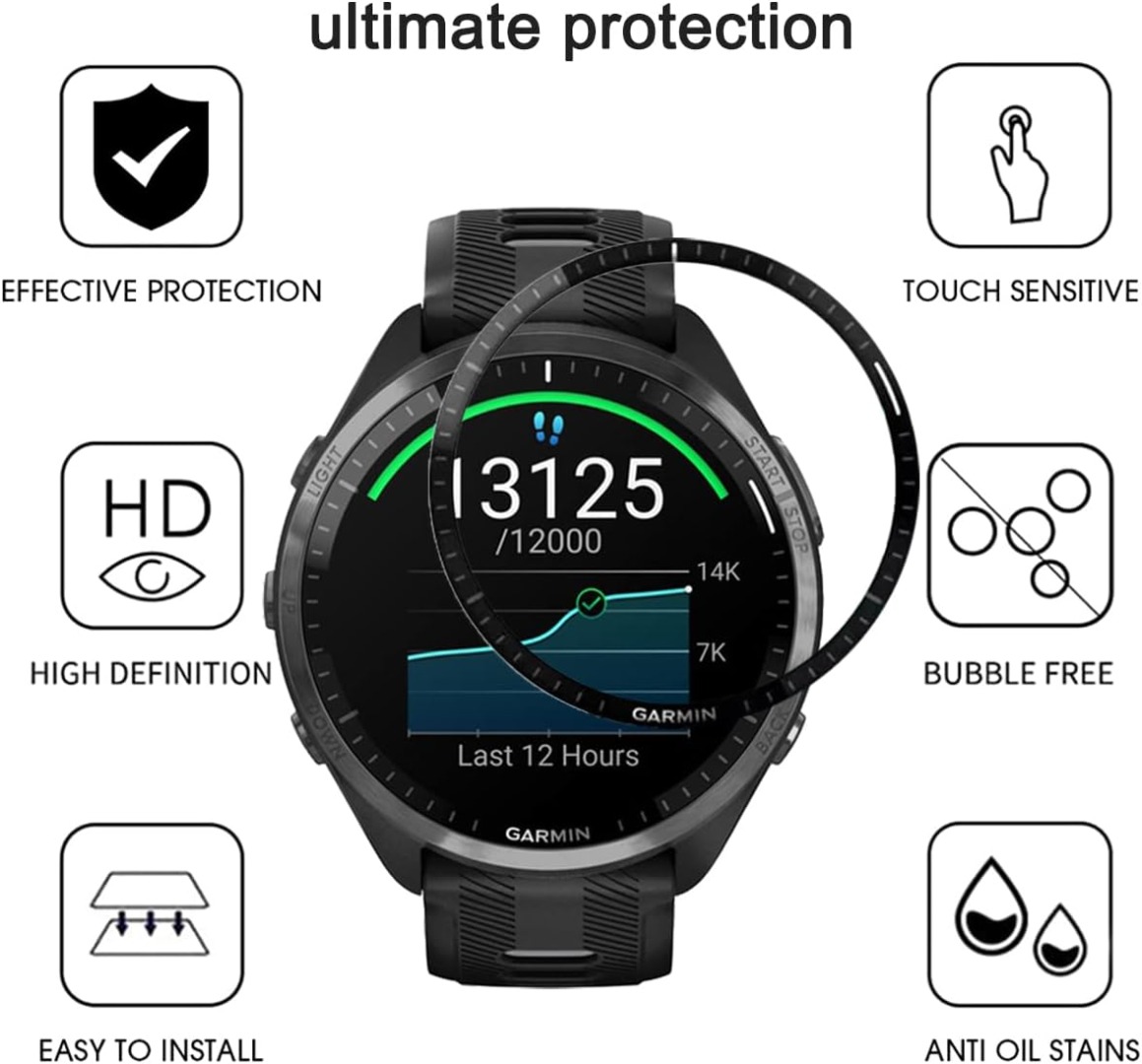 brotect Pellicola Vetro Opaca per Garmin Fenix 6X Pro (3 Pezzi