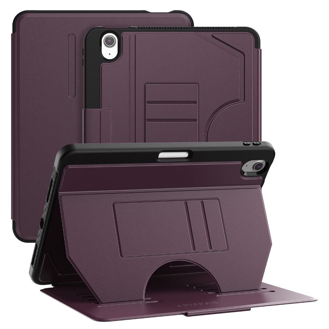 Cover In Pelle Per Honor X8 – Custodia Portafoglio Con Slot Carte E Cavalletto, Rosso