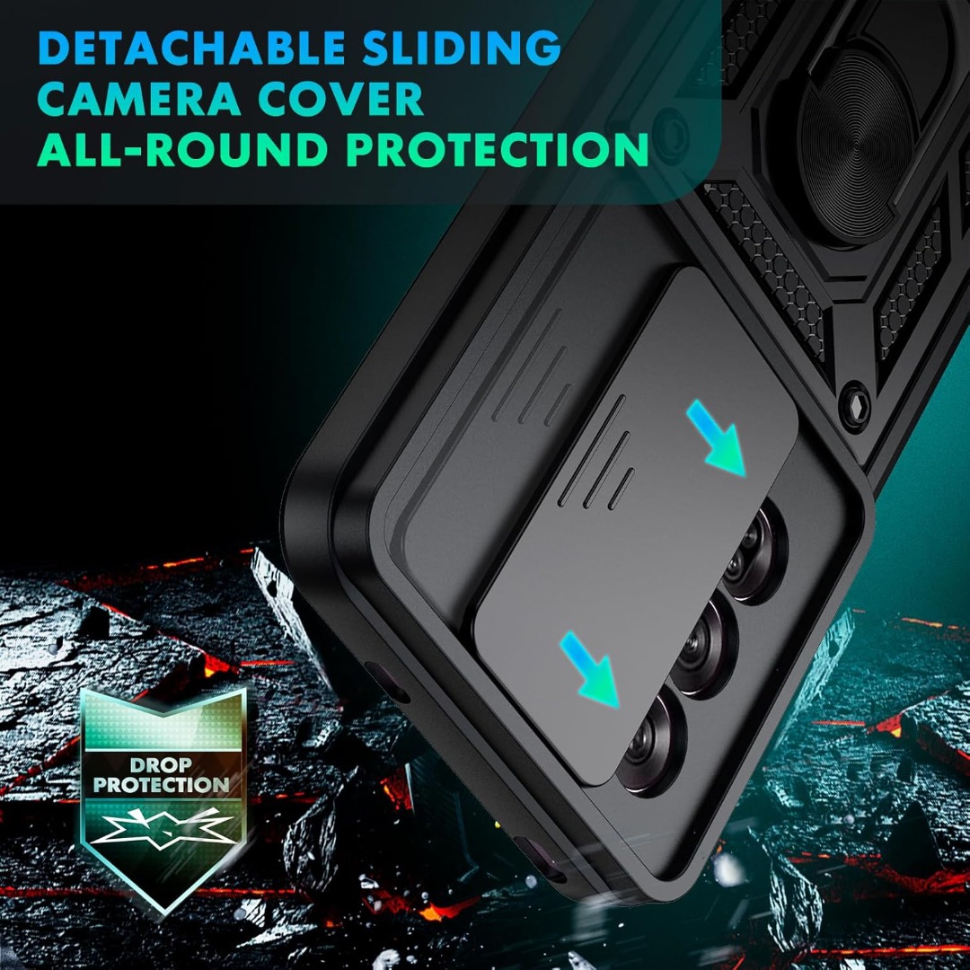 GOKEN Cover per Honor 90, Custodia Folio in Pelle Flip Wallet Libro Case con Portafoglio, Premium PU/TPU Magnetica Cover con Supporto di Stand/Carte Slot (Nero