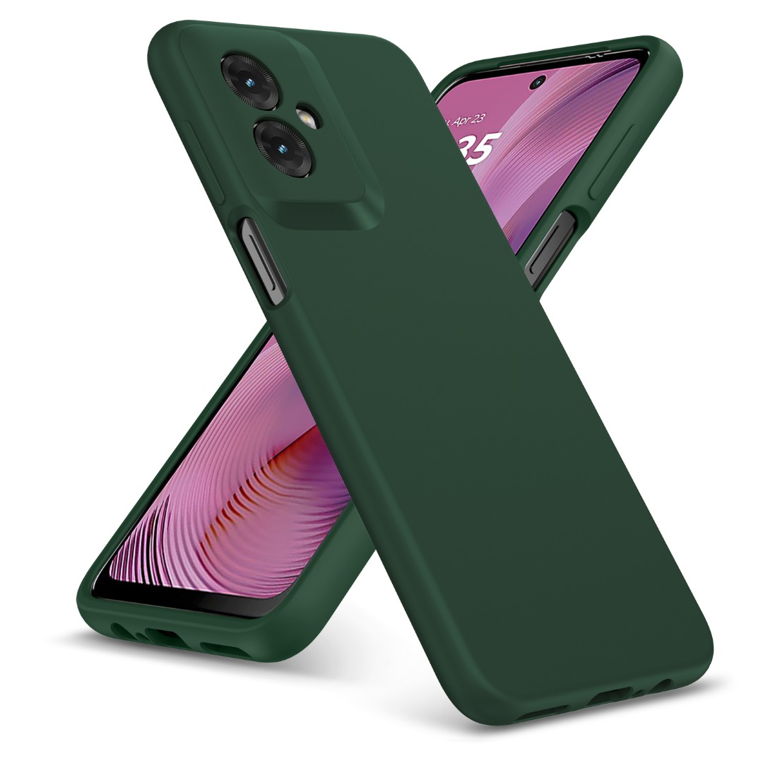 Custodia Morbida In Gel Antiurto Per Motorola Moto G55 – Ultra Sottile E Antiscivolo, Colori Rosa/Viola