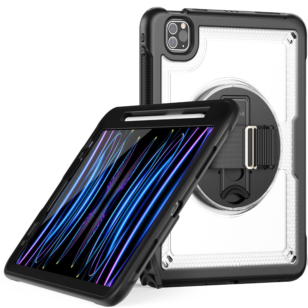 For iPad Pro Air 11 13 2025 Shockproof Heavy Duty Case 360 Rotating Stand Cover - Picture 29 of 40